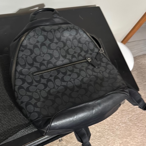 Coach Black Men's Backpack - Picture 1 of 4